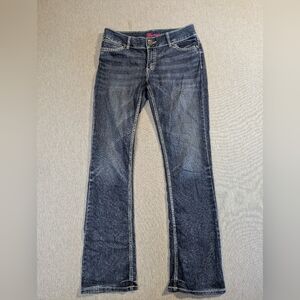 Wrangler Retro Mae Jeans 9/10 X 36 Blue Bootcut
